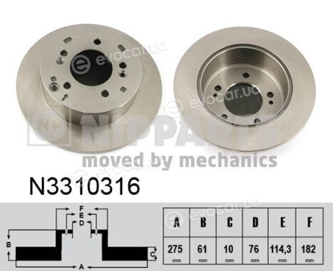 Nipparts N3310316