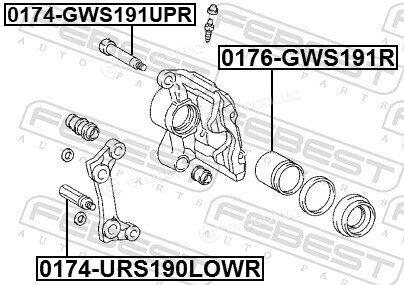 Febest 0176-GWS191R