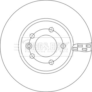Borg & Beck BBD6254S