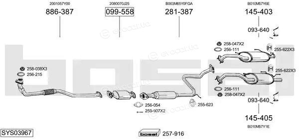 Bosal SYS03967