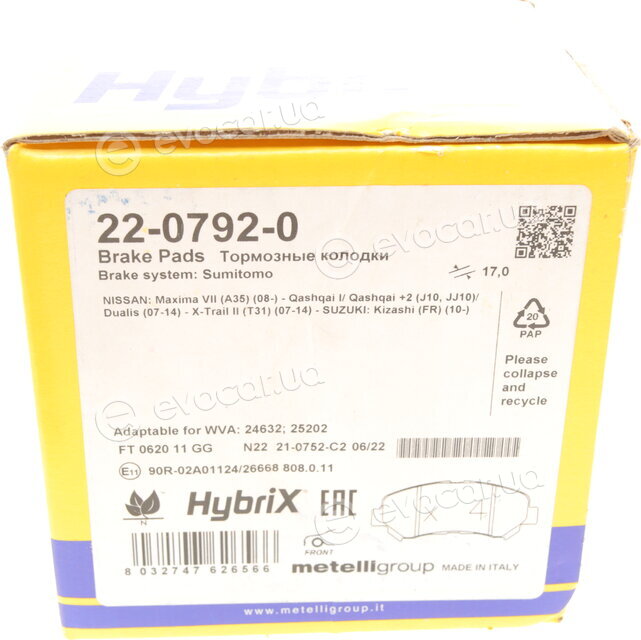 Metelli 22-0792-0