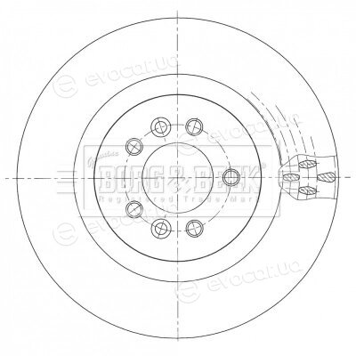 Borg & Beck BBD6110S