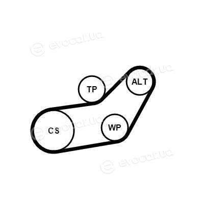 Continental 6PK1045K1