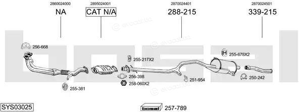 Bosal SYS03025