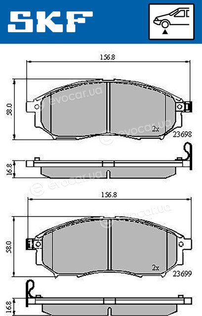 SKF VKBP 80166 A