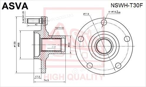 Asva NSWH-T30F