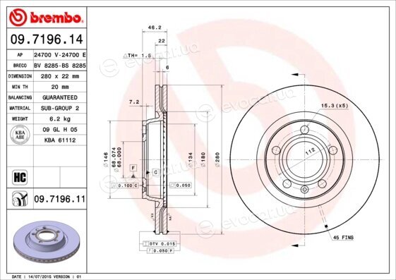 Brembo 09.7196.14