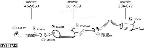 Bosal SYS13722