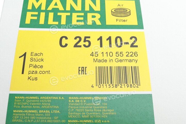 Mann C 25 110-2