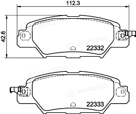 Hella Pagid 8DB 355 025-461