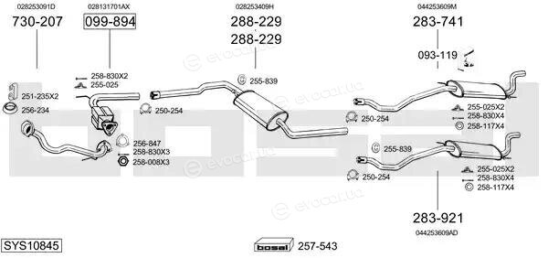 Bosal SYS10845