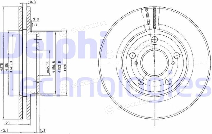 Delphi BG2782