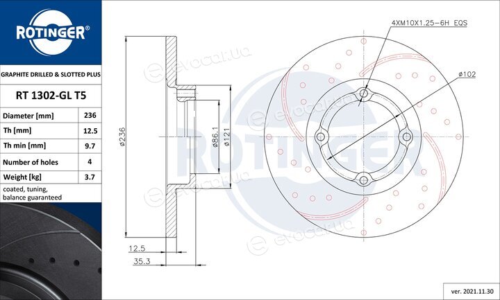 Rotinger RT 1302-GL T5