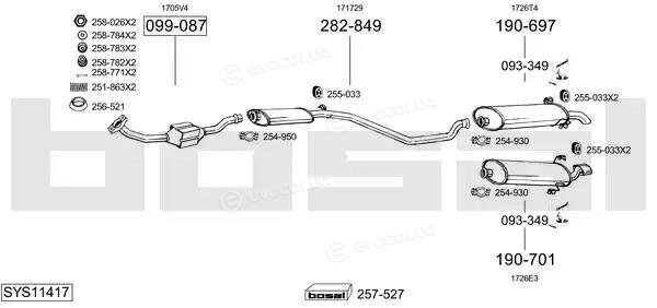 Bosal SYS11417