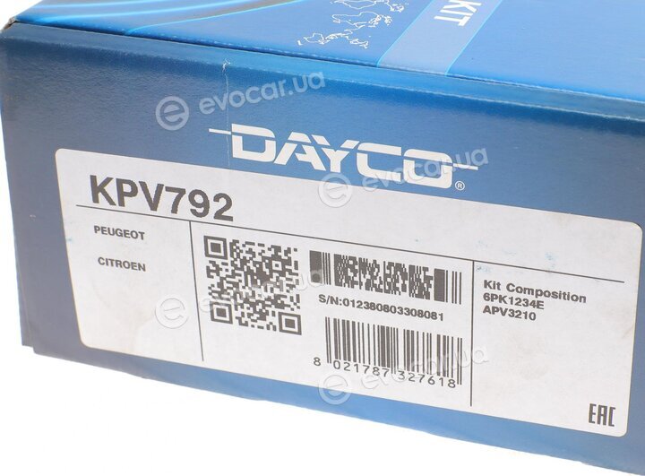 Dayco KPV792