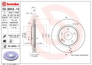 Brembo 09.B843.11