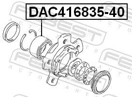 Febest DAC416835-40