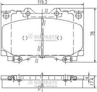 Nipparts J3602097