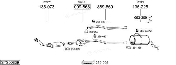 Bosal SYS00839