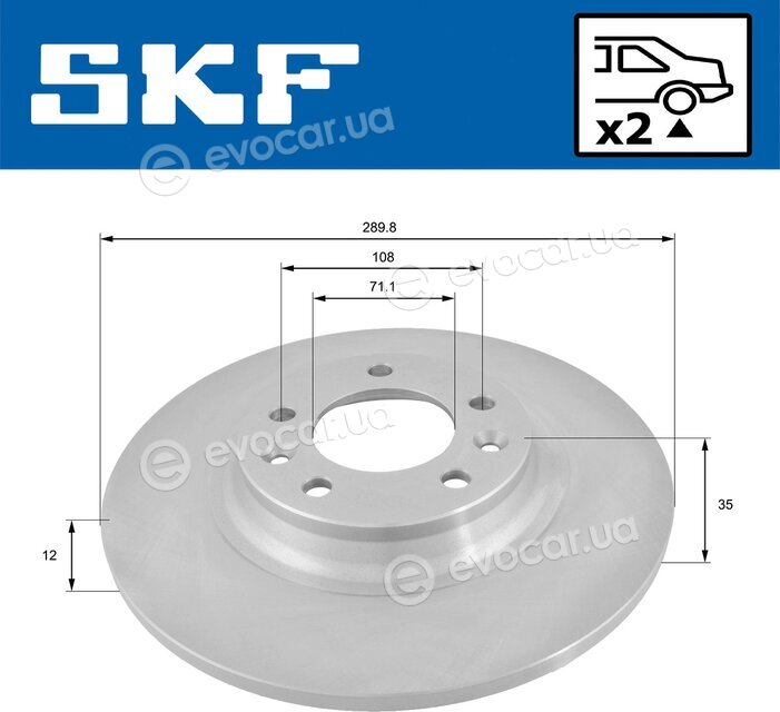 SKF VKBD 90022 S2