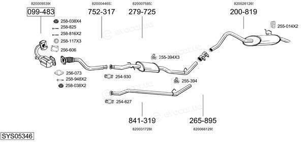 Bosal SYS05346