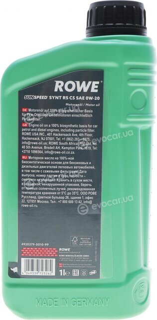 Rowe 4920379-0010-99