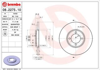 Brembo 08.2275.10