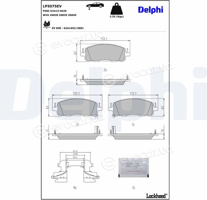 Delphi LP5075EV