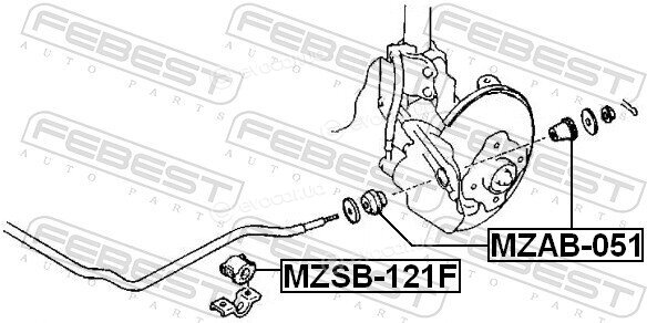 Febest MZSB-121F