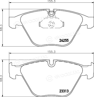 Hella Pagid 8DB 355 013-931