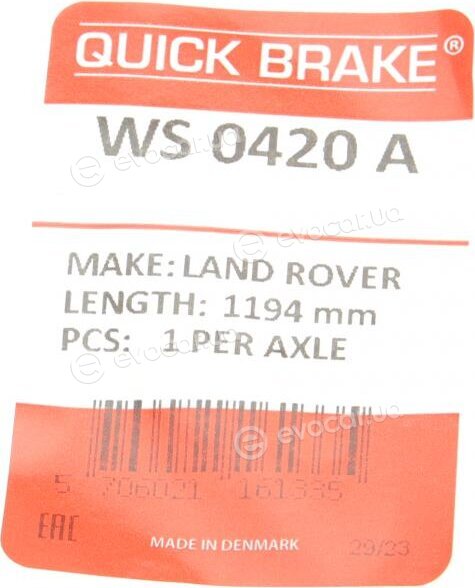 Kawe / Quick Brake WS 0420 A