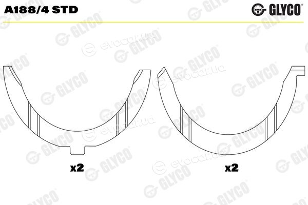 Glyco A188/4 STD