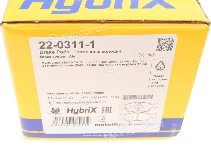 Metelli 22-0311-1