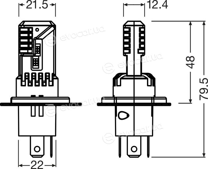 Osram 64193DWESY2-2HB