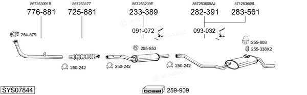 Bosal SYS07844