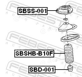 Febest SBSHB-B10F