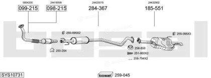 Bosal SYS10731