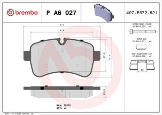 Brembo P A6 027