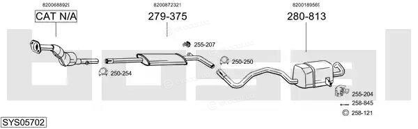 Bosal SYS05702