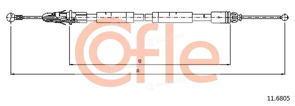 Cofle / Cabor 92.11.6805