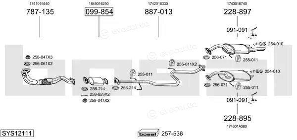 Bosal SYS12111