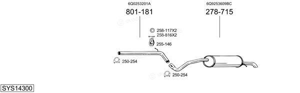 Bosal SYS14300