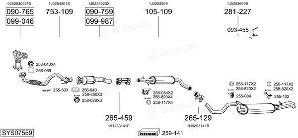 Bosal SYS07559