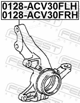 Febest 0128-ACV30FRH