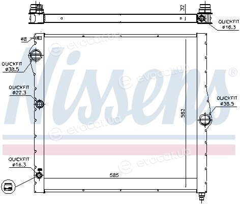 Nissens 60827