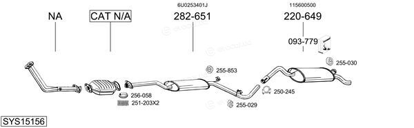 Bosal SYS15156