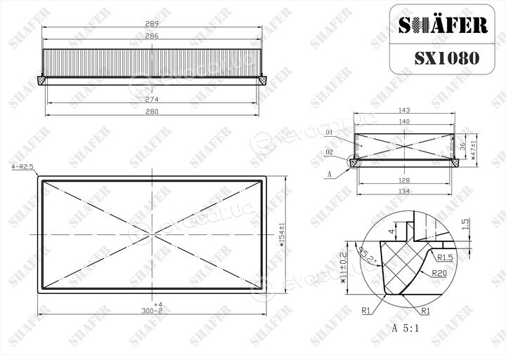 Shafer SX1080