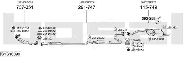 Bosal SYS16090