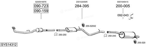 Bosal SYS14312