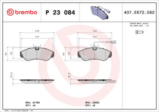 Brembo P 23 084